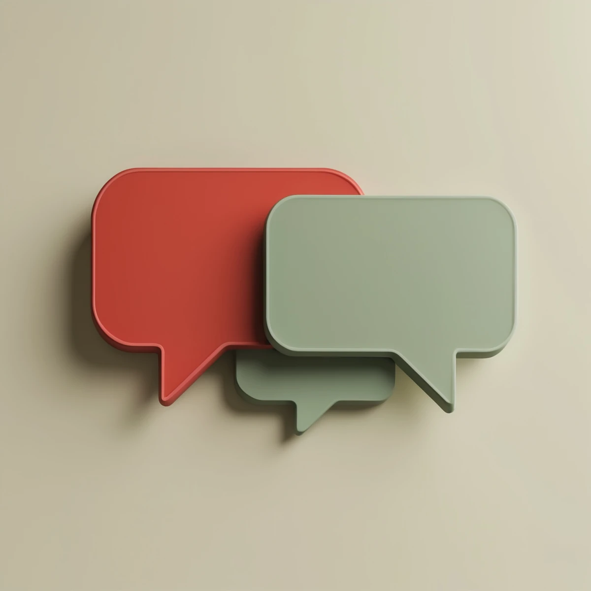 Speech bubbles representing frequently asked questions about small business challenges