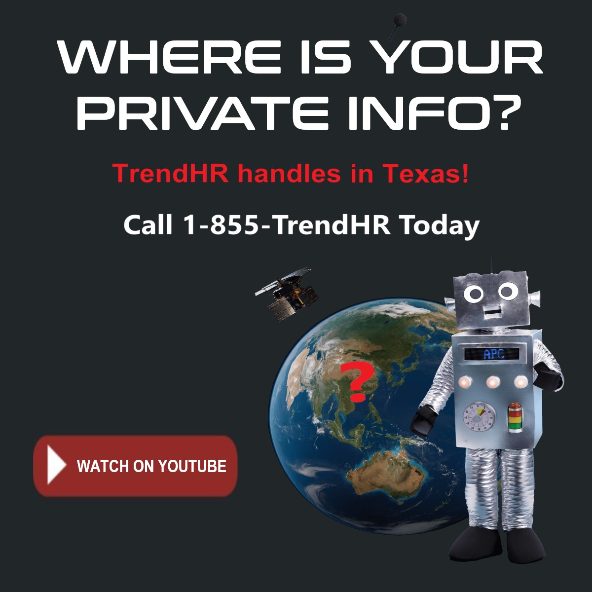 Robby the Robot explains where to find HR information